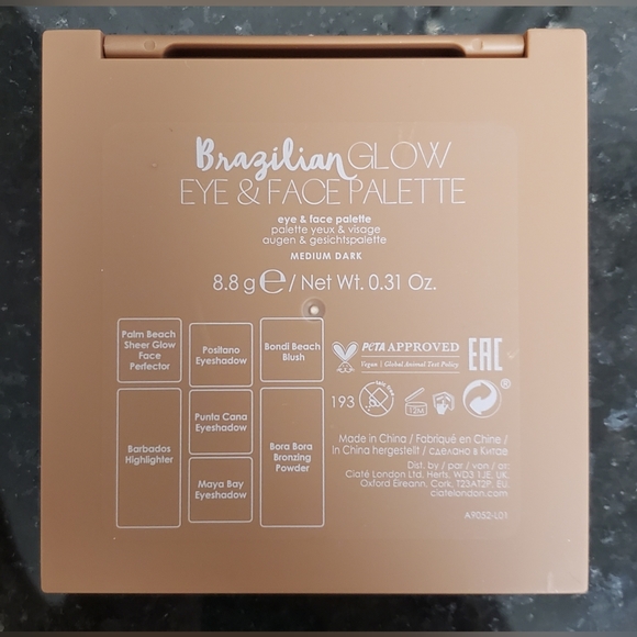 SOLD- Ciaté Brazilian Glow Eye & Face Palette - Picture 5 of 9
